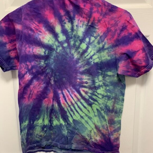 WOMENS TYE -DYE RICK & MORTY TEE - Picture 4 of 4